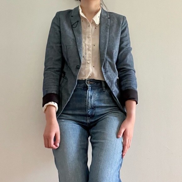 G-star Raw Denim Blue Blazer - 2 - Picture 3 of 14